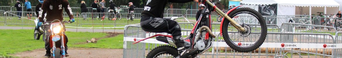 Von Trial-Parcours bis Stunt-Riding-Fläche: Beim epicMEET gab es für alle Krad-Künstler die passende Bühne.